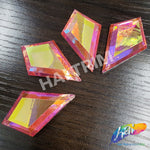 29x48mm Diamond Color AB Resin Stones (4 pieces)