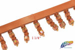 1 1/4" Round/Square Beaded Fringe, FR-006