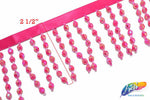 2 1/2" Round Beaded Fringe, FR-005