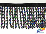 2 1/2" Round Beaded Fringe, FR-005