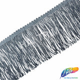 SALE! 4" Denim Blue Chainette Fringe