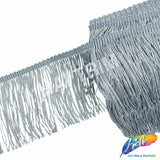 SALE! 4" Denim Blue Chainette Fringe