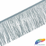 SALE! 4" Denim Blue Chainette Fringe
