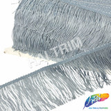 SALE! 4" Denim Blue Chainette Fringe