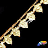 1" Metallic Embroidered Trim, EMB-015