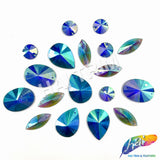 Royal AB Pointed Resin Stones, #07