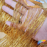 18" Bugle Beaded Fringe, FR-022