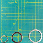 2" Flat Metal O Rings