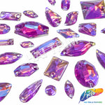 Lavender AB Gel Resin Stones, #10