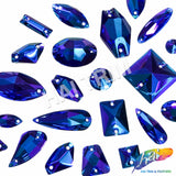 Purple Blue AB Gel Resin Stones, #4