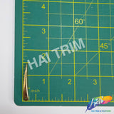 6x52mm Metallic Gold Acrylic Spike Studs (10 pieces)