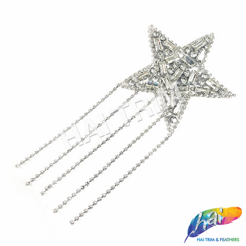 3/8 3-Row Crystal AB Rhinestone Iron On Trim, IRT-151 – Hai Trim & Feathers