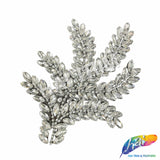 Leaf Branch Rhinestone Iron On Applique, IA-099
