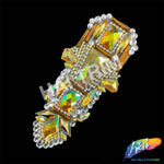 Multicolor Gel-Back Rhinestone Applique, IRA-100