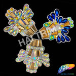 Multicolor Gel-Back Rhinestone Appliques, IRA-118