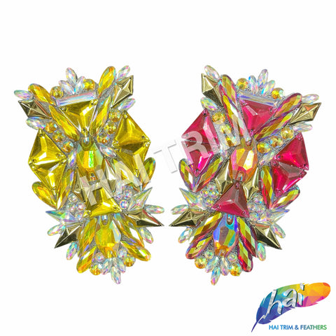 Multicolor Gel-Back Iron On Applique, IRA-122-1