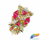 Multicolor Gel-Back Iron On Applique, IRA-122-1