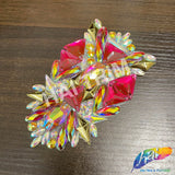 Multicolor Gel-Back Iron On Applique, IRA-122-1