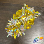 Multicolor Gel-Back Iron On Applique, IRA-122-1