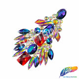 Multicolor AB Arrow Iron On Applique, IRA-148