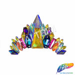 Multicolored Gel-Back Motif Iron On Applique, IRA-171