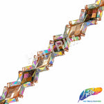 1 1/4" Diamond Resin Stone Iron On Trim, IRT-080
