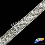 3/4" Crystal Rhinestone Iron On Trim, IRT-170