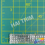 3/4" Crystal Rhinestone Iron On Trim, IRT-170