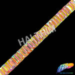 5/8" Color AB Baguette Iron On Trim, IRT-174