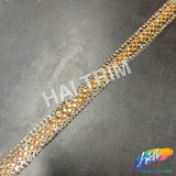 1/2" Rhinestone Iron On Trim, IRT-178