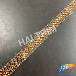 1/2" Rhinestone Iron On Trim, IRT-178