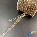 1/2" Rhinestone Iron On Trim, IRT-178