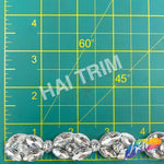 3/4" Crystal Jewel Motif Rhinestone Iron On Trim, IRT-202