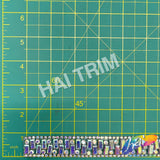 7/8" Crystal Jewel Rhinestone Iron On Trim, IRT-215