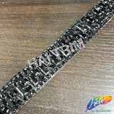 7/8" Crystal Jewel Rhinestone Iron On Trim, IRT-215