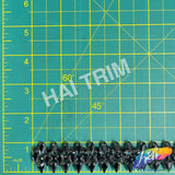 1" Spike Jewel Rhinestone Iron On Trim, IRT-216