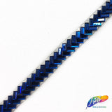 3/8" Herringbone Rhinestone Iron on Trim, IRT-063