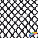 36" x 48" Rhinestone Mesh Fabric with Colored Stones