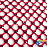 36" x 48" Rhinestone Mesh Fabric with Colored Stones