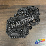 Metallic Color Plastic Resin Applique, NAS-009