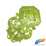 Metallic Color Plastic Resin Applique, NAS-009