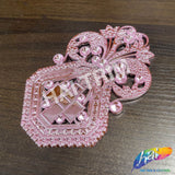 Metallic Color Plastic Resin Applique, NAS-009