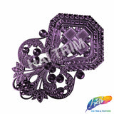 Metallic Color Plastic Resin Applique, NAS-009