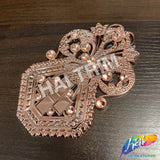 Metallic Color Plastic Resin Applique, NAS-009