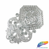 Metallic Color Plastic Resin Applique, NAS-009