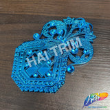 Metallic Color Plastic Resin Applique, NAS-009