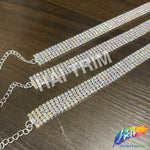 SALE! Crystal AB Rhinestone Choker Necklace, NEK-102