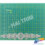 Crystal Jewel Motif Rhinestone Applique with Felt Backing, RA-264