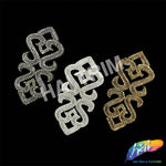 Crystal Motif Rhinestone Applique with Felt Backing, RA-265