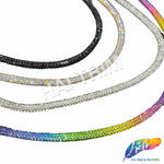 1/4" Crystal Rope Rhinestone Drawstring Trim